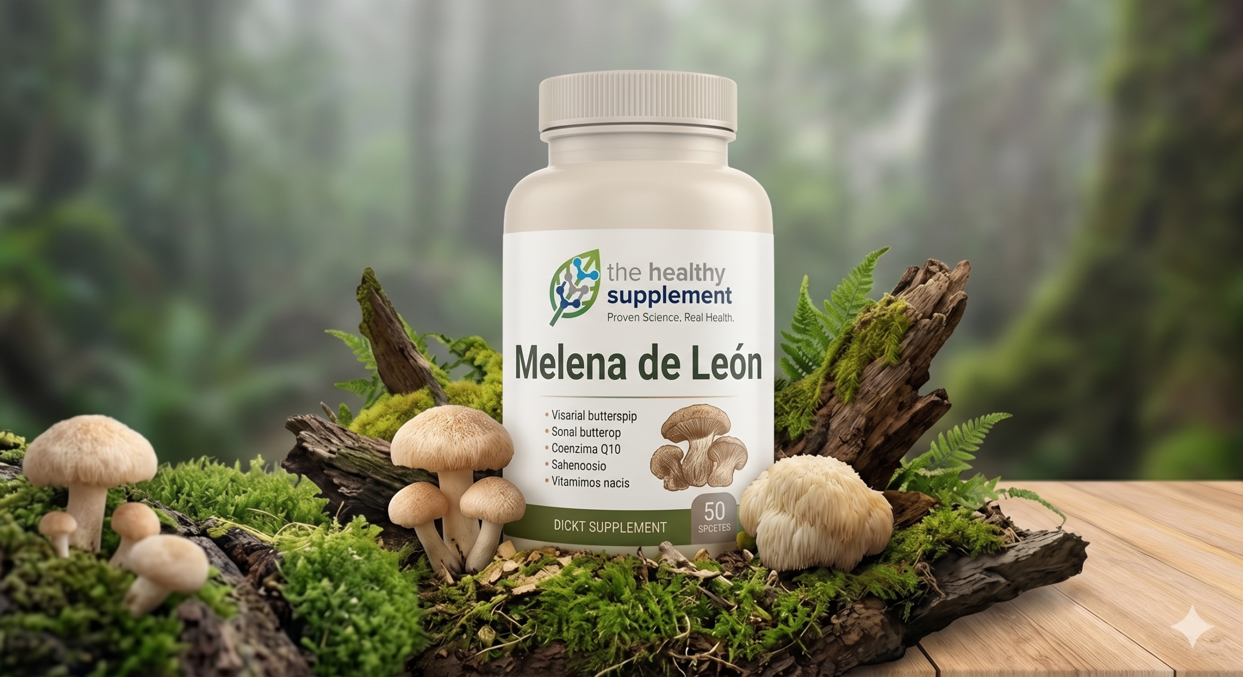 Suplemeto Melena de León (fungi)